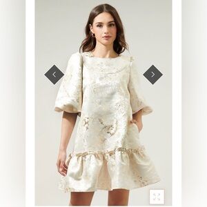 Size Medium-SUGARLIPS Jacquard Dress